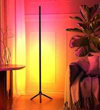 NOU-Lampa de colt LED Smart, RGB, sincronizare pe muzica, 120cm