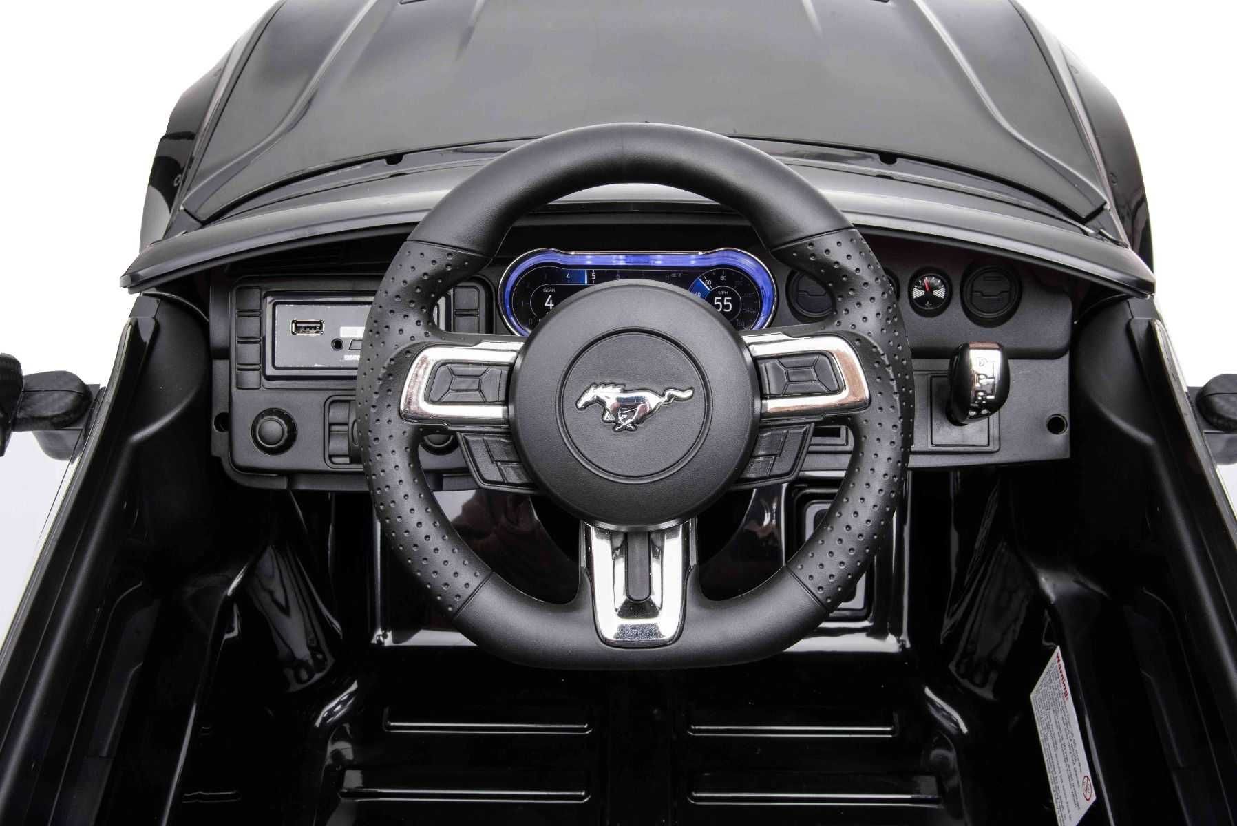 Masinuta electric Ford Mustang 24V 2x55W Drift Version #Black