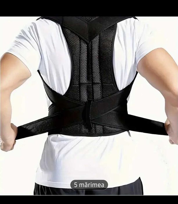 Corector de postură pentru adulți, centura de sustinere a coloanei