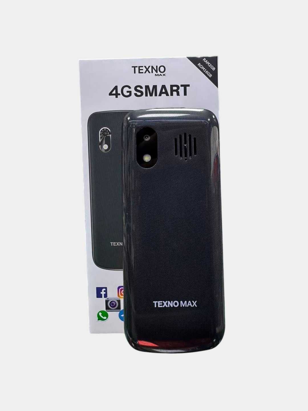 Texno Max 4G Smart (Новый+Гарантия+Скидка) New-2025! Polusensr