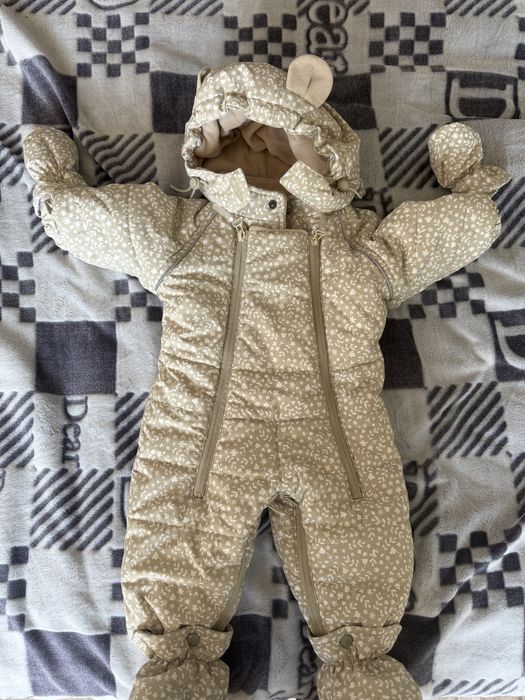 crockid демисезонный комбинезон 62-68