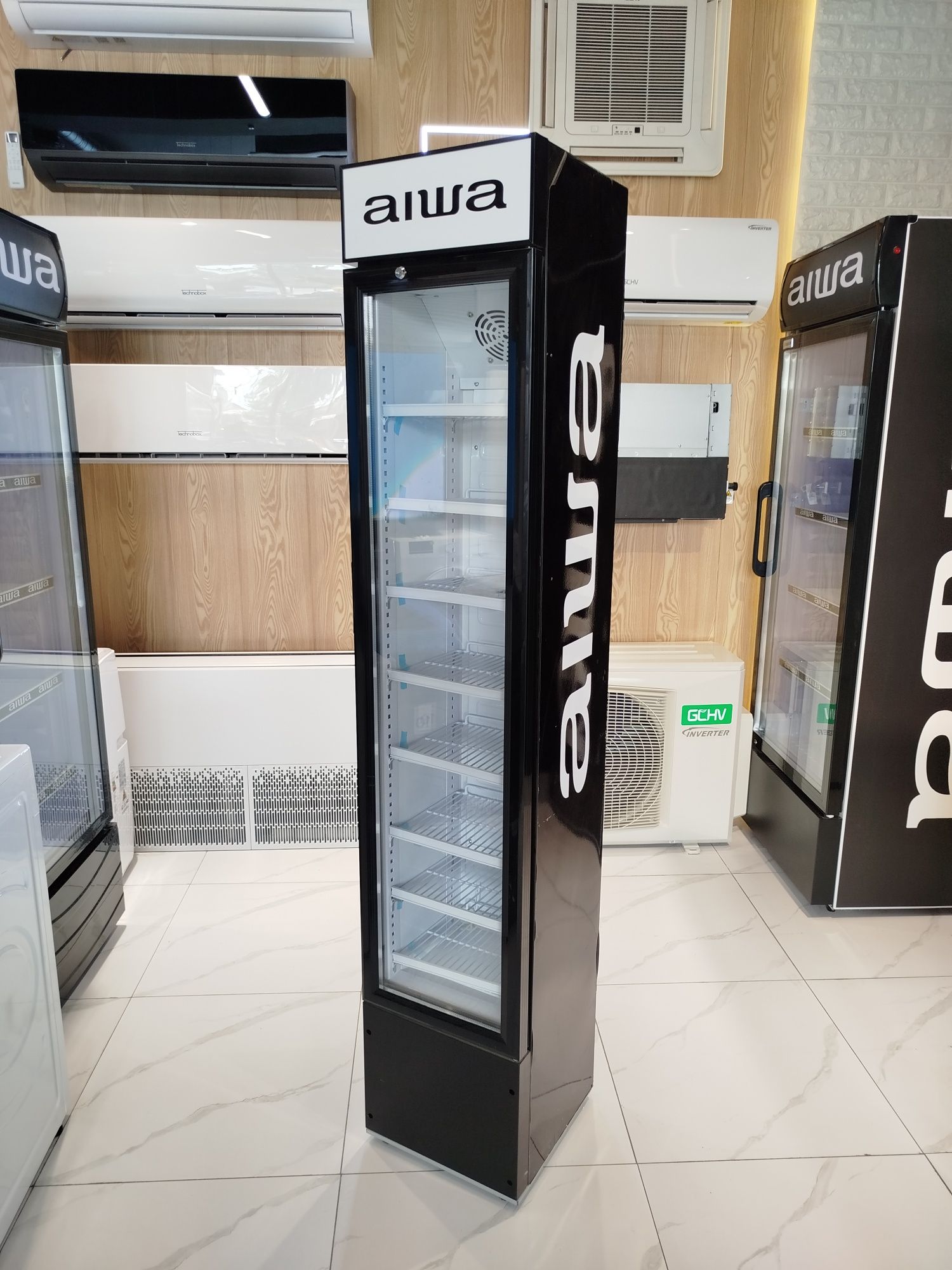 Витринный холодильники Aiwa AI-TB105L 105 литровые