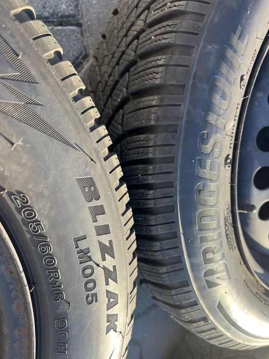 Set Jante Iarna Honda Accord Civic 205 60 16 Bridgestone Blizzak 2021