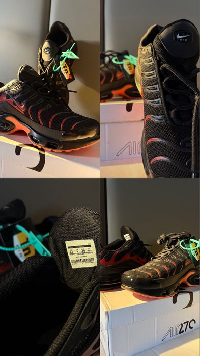 Nike Air Max Plus “Black/Total Orange”