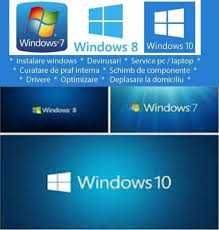 Instalare Windows Office Devirusari service PC drivere imprimante