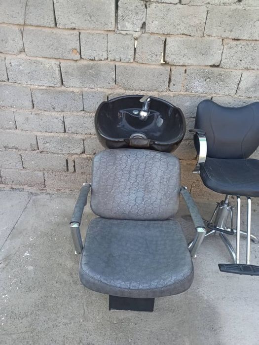 Кресло для салона и мойка