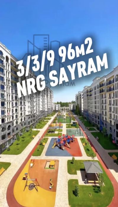 3/3/9 97м2 NRG SAYRAM Буюк Ипак Йули