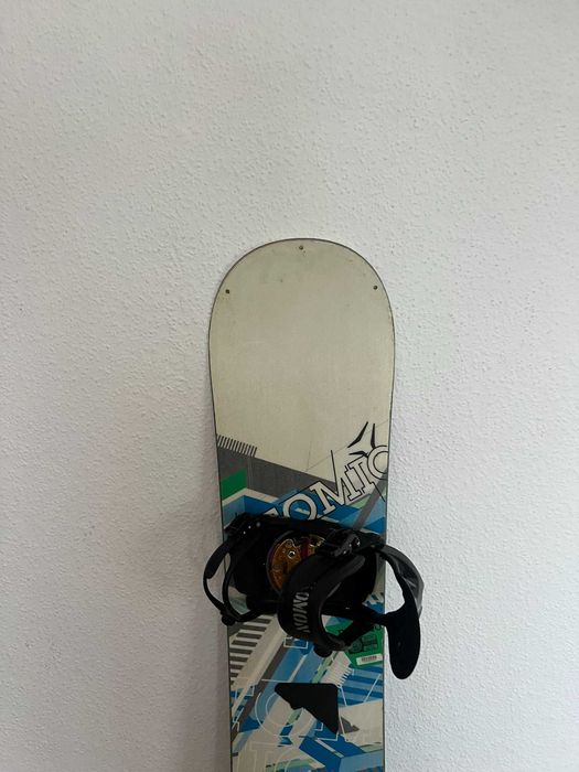Placa snowboard Atomic Piq 140cm +legaturi Salomon