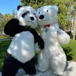 Urs panda, Urs alb, Mickey si Minnie Mouse
