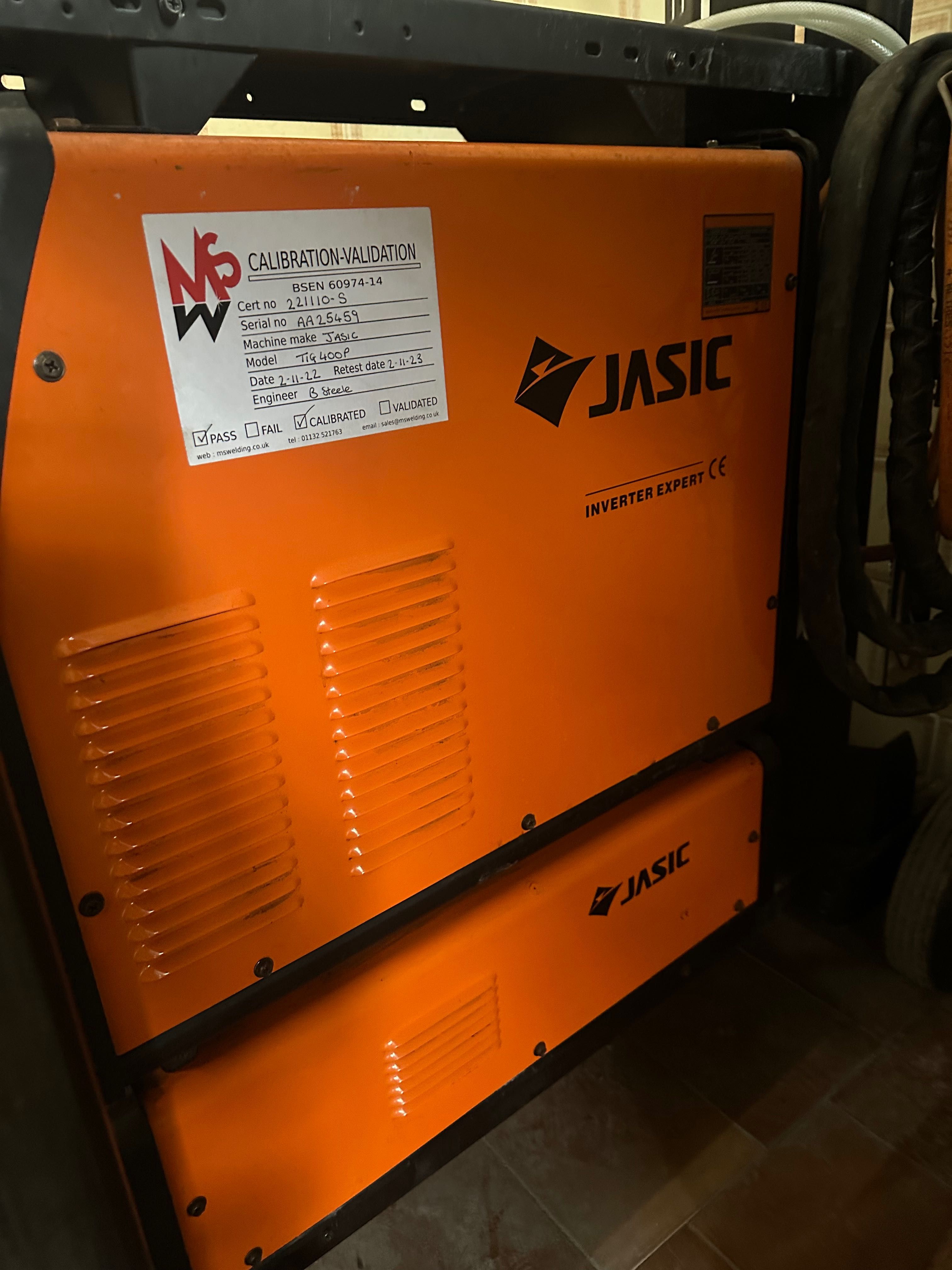 Jasic TIG 400 pulse - заваръчна машина, Аргон