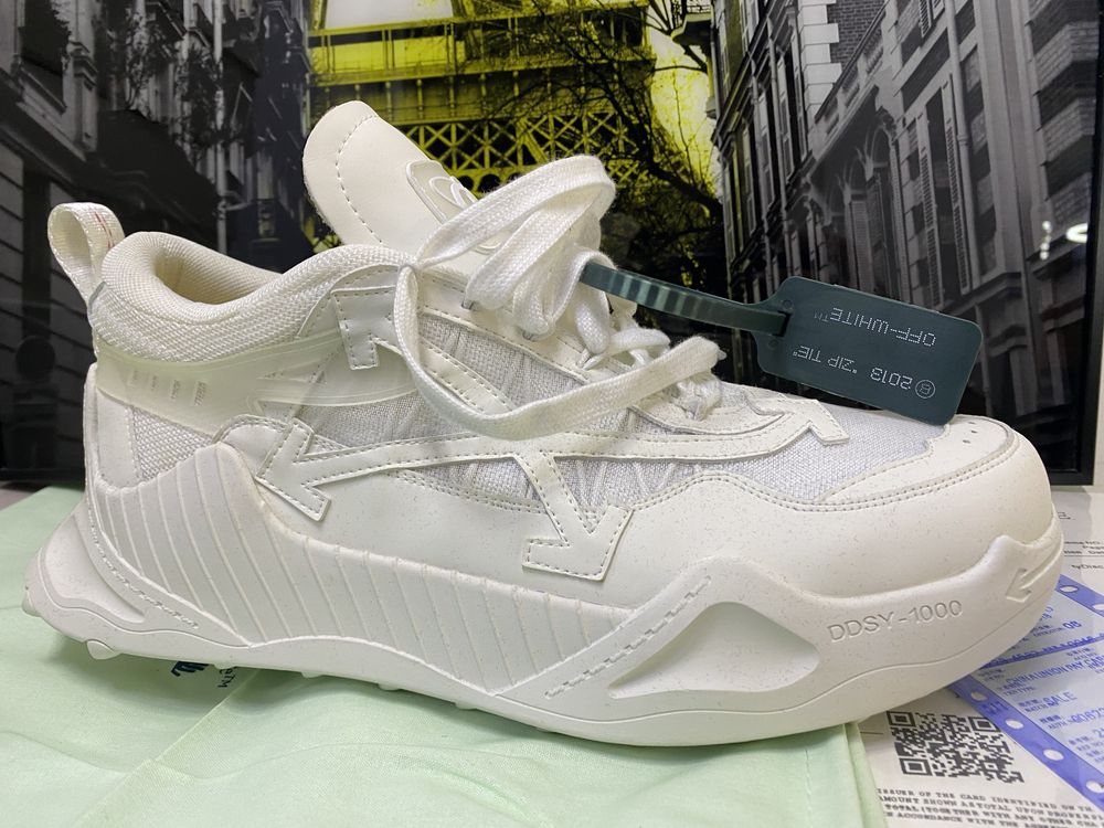 Adidasi Off-White ODSY 1000 full white