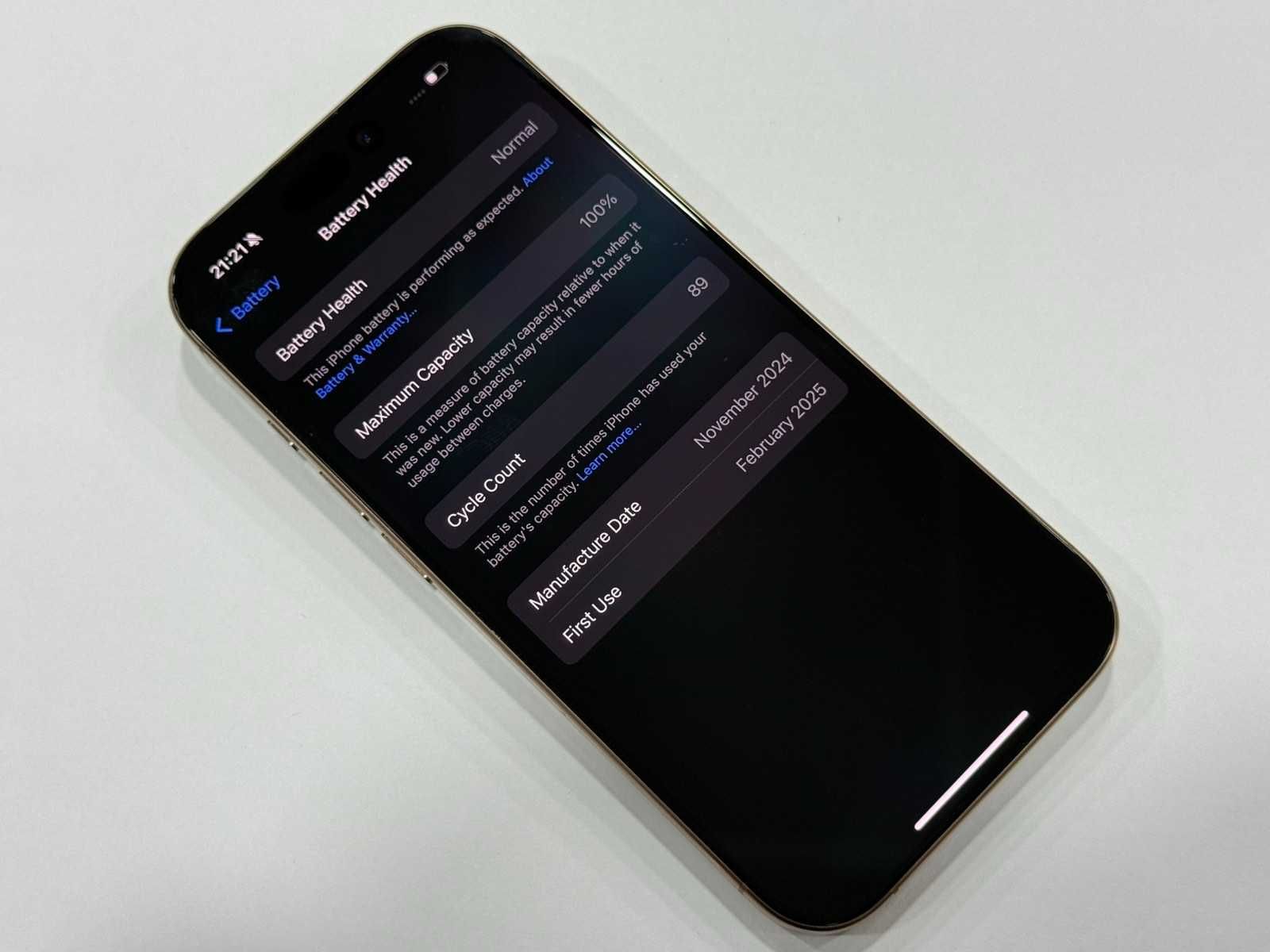 iPhone 16 Pro 256GB 100% – кутия и гаранция