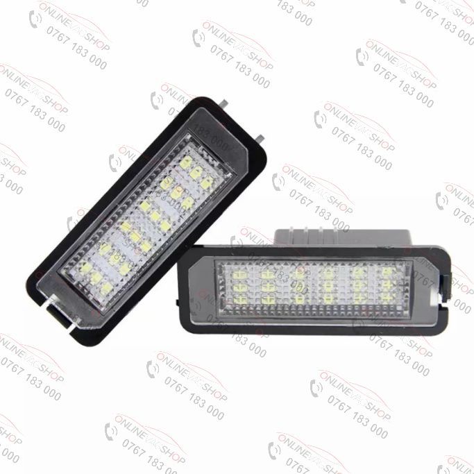 Set lampi LED numar Golf 5,Golf 6,Passat B6/B7/CC, Phaeton, Scirocco
