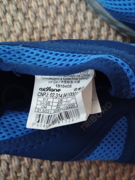 Espadrile apa Decathlon