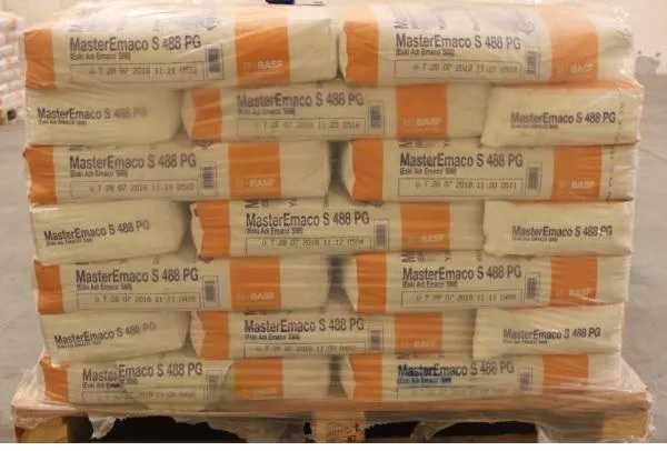 MasterEmaco S488 Безусадочная быстротвердеющая тиксотропного типа BASF