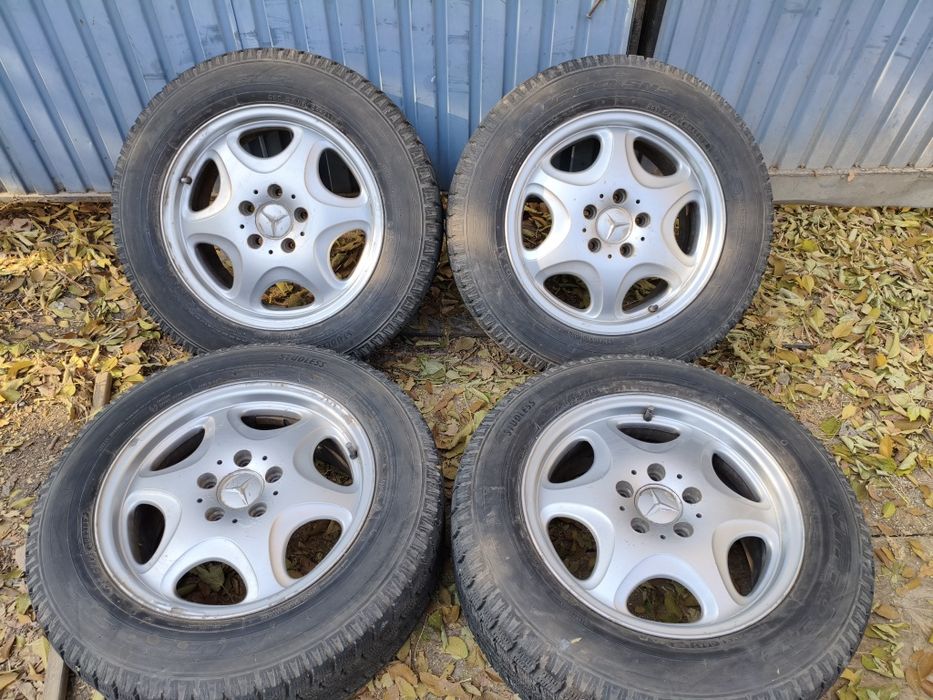 Шины+диски в сборе. Мерседес w140