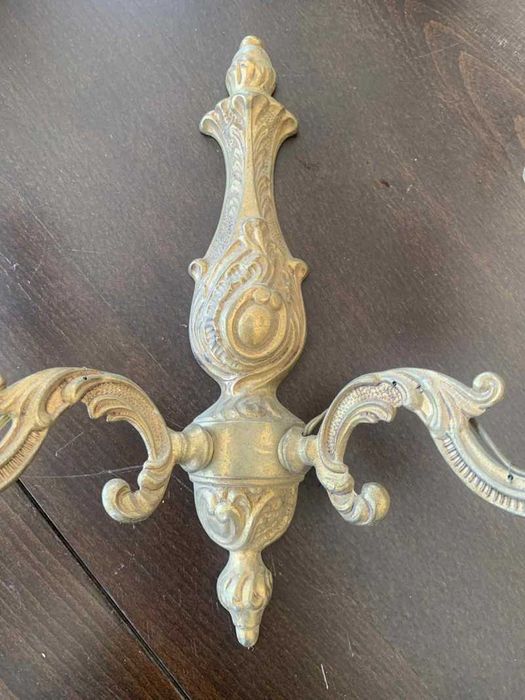 Aplica de perete stil baroc din bronz masiv