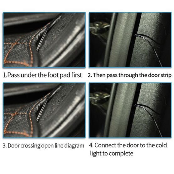 Амбиентна LED лента за кола 5м