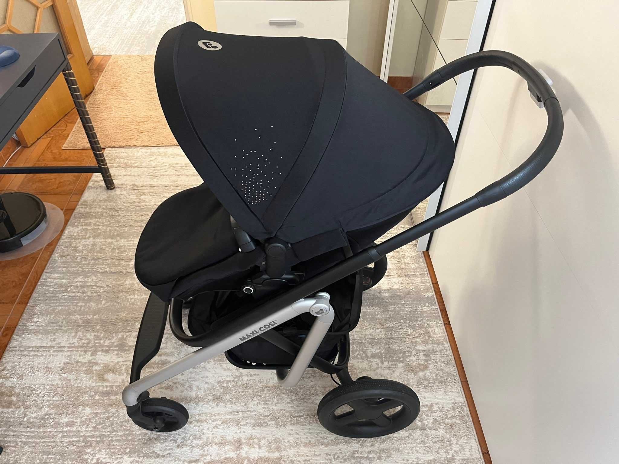 Carucior bebe 2 in 1 landou si sport Maxi Cosi Lila Nomad Black