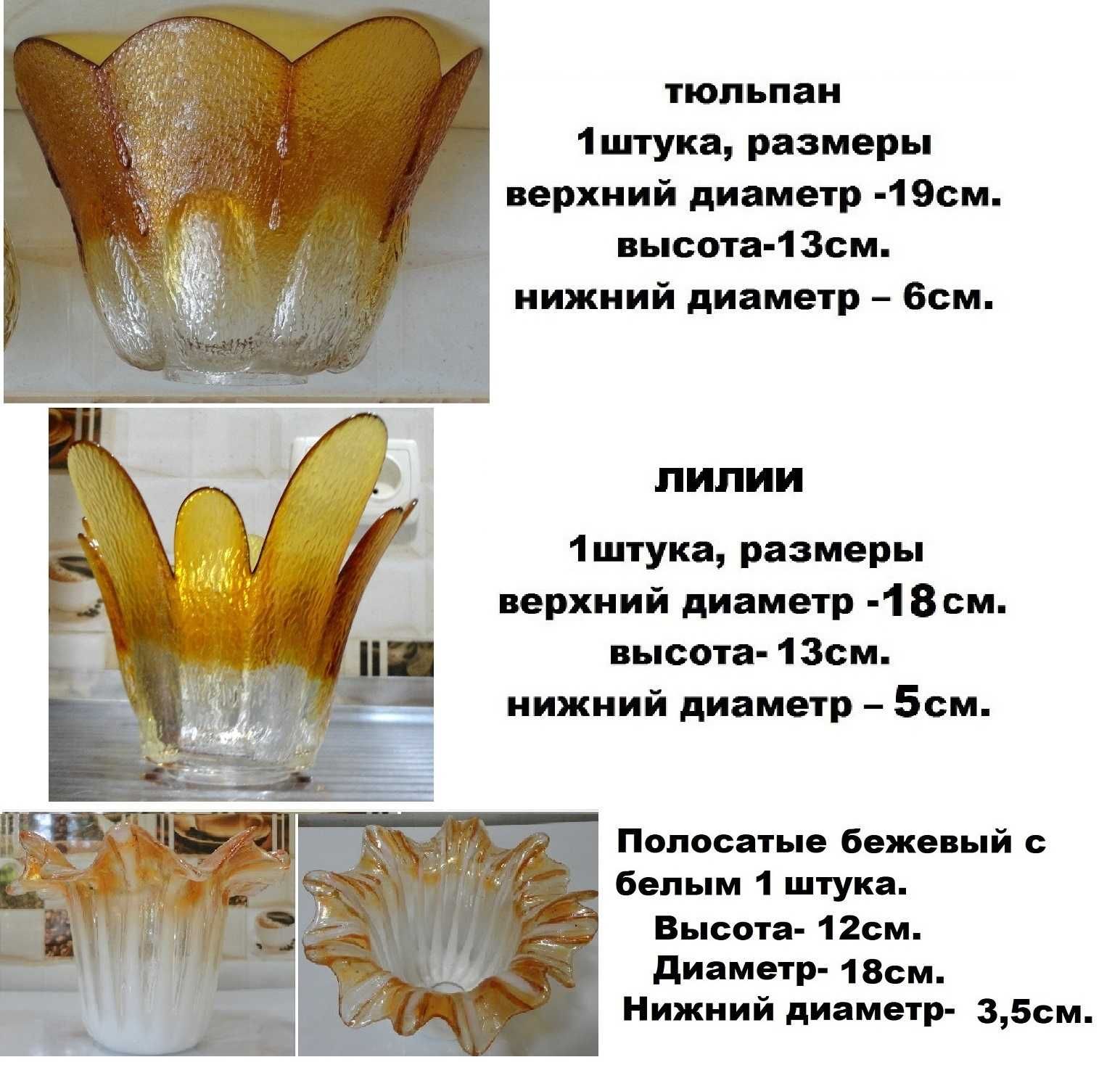 Плафоны для бра и люстр. Абажур для торшера.