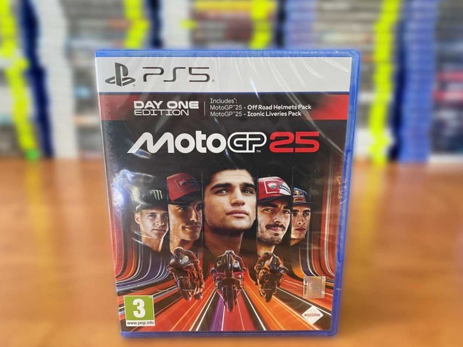 Новый диск MotoGP 25 - Day One Edition PS5 Много Игр