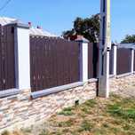 Garduri din sipca metalica, panou tip jaluzele, tabla, plasa si B