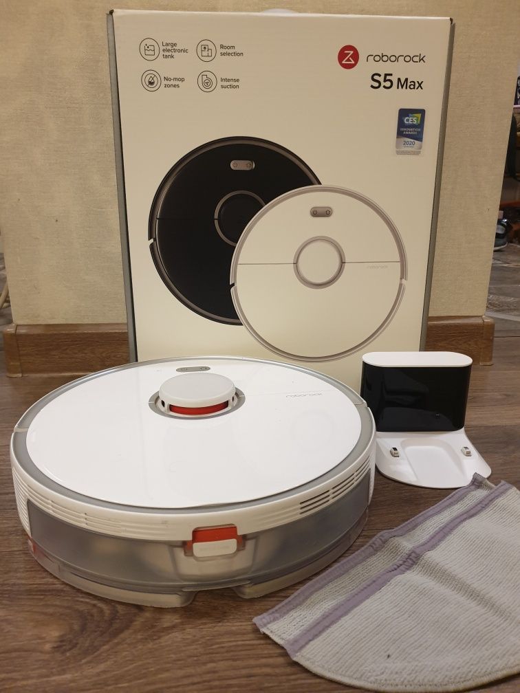 Робот пылесос Xiaomi roborock S5 Max