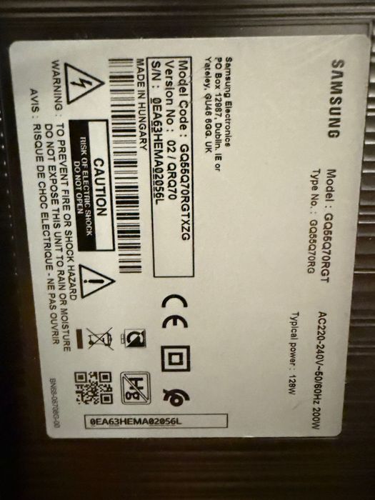 Televizor Samsung 140cm - 55‘ Inch QLED