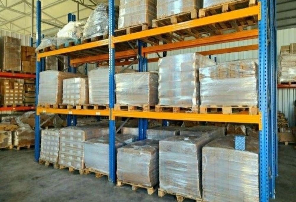 Rafturi metalice industriale depozitare paleti 45