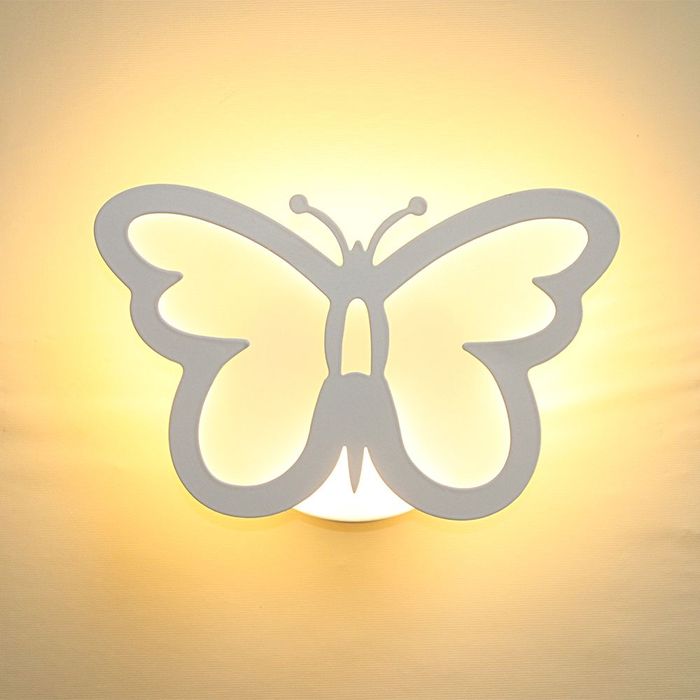 Бра бабочка настенный, накладной LED