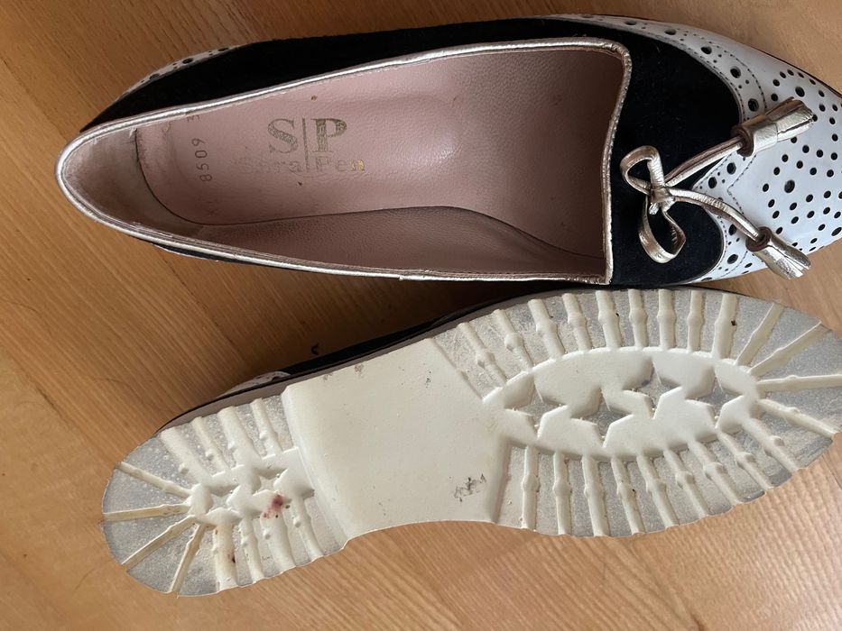 Обувки Sara Pen естествена кожа