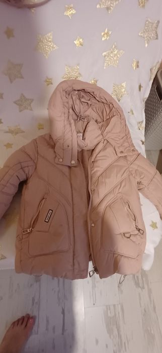 Топло зимно яке момиче