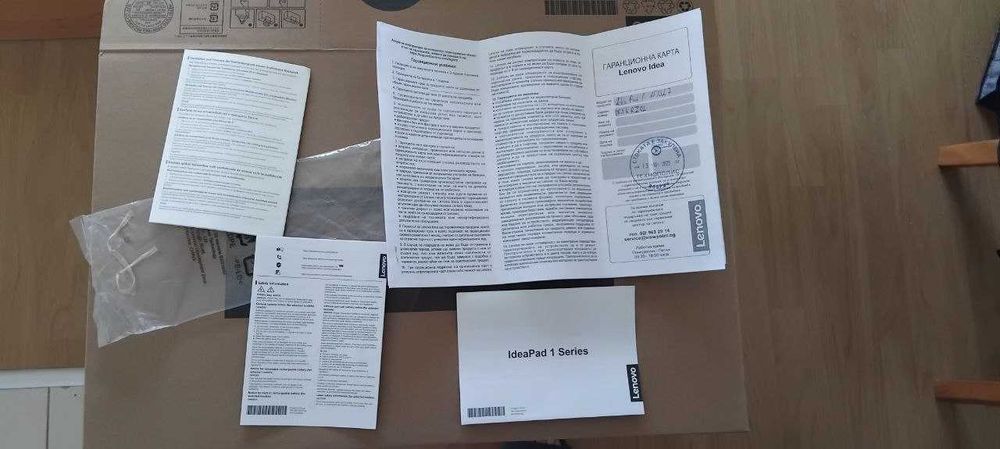 Лэптоп LENOVO IdeaPad CELERON N4500, RAM 4 GB, SSD 128 GB, WINDOWS 11