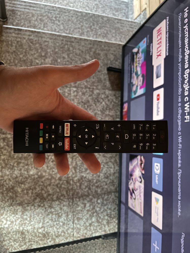 Телевизор 55ца Hitachi SMART ANDROID 4K ПЕРФЕКТЕН