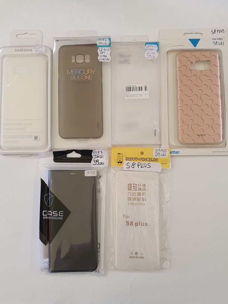 Husa clear cover Samsung S8 plus noua sigilata