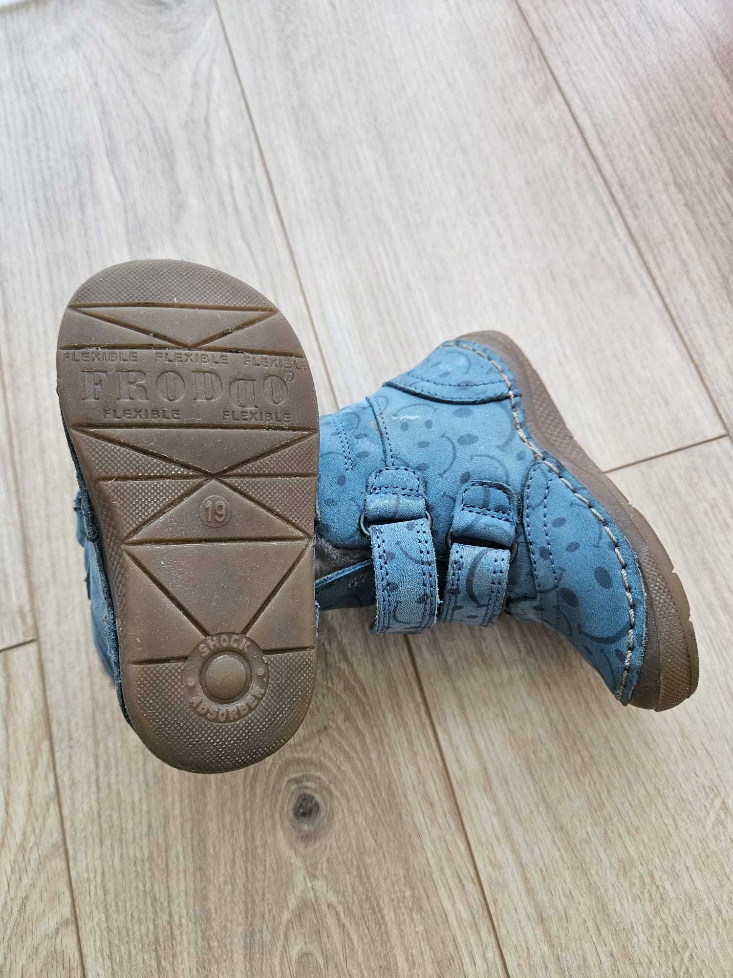 Ghete Froddo Light Blue - marimea 19