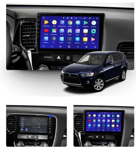 9-инчова мултимедия за Mitsubishi Outlander 3 (2014–2021) + камера