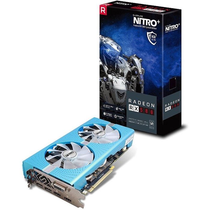 Placa video Sapphire RX 580 DDR5 8GB
