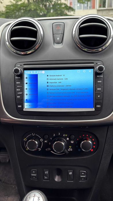 Navigatie android Dacia Renault Logan Sandero Duster Lodgy Dokker Clio