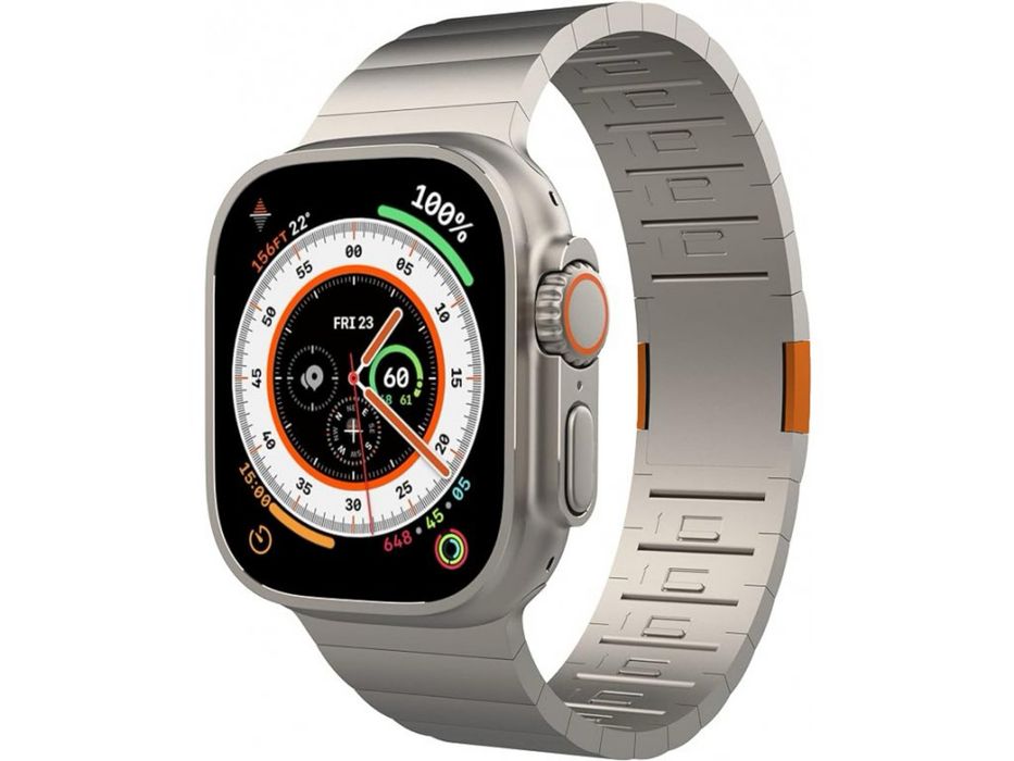 Apple Watch Band 49mm - Titan/Orange