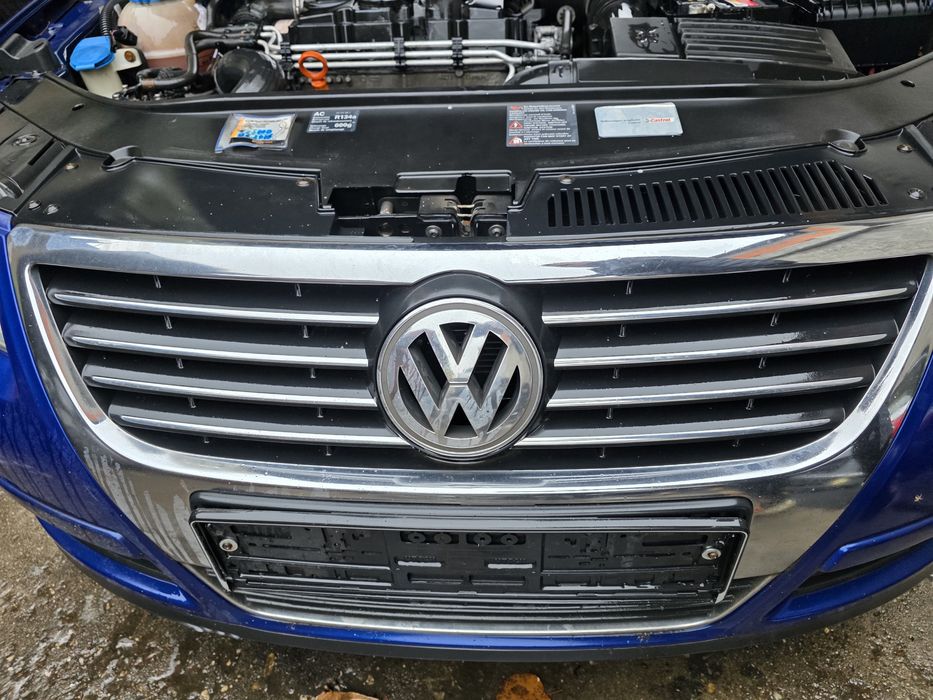 BARA fata Passat b6 LC5E +grila cu emblema ,capota ,far xenon
