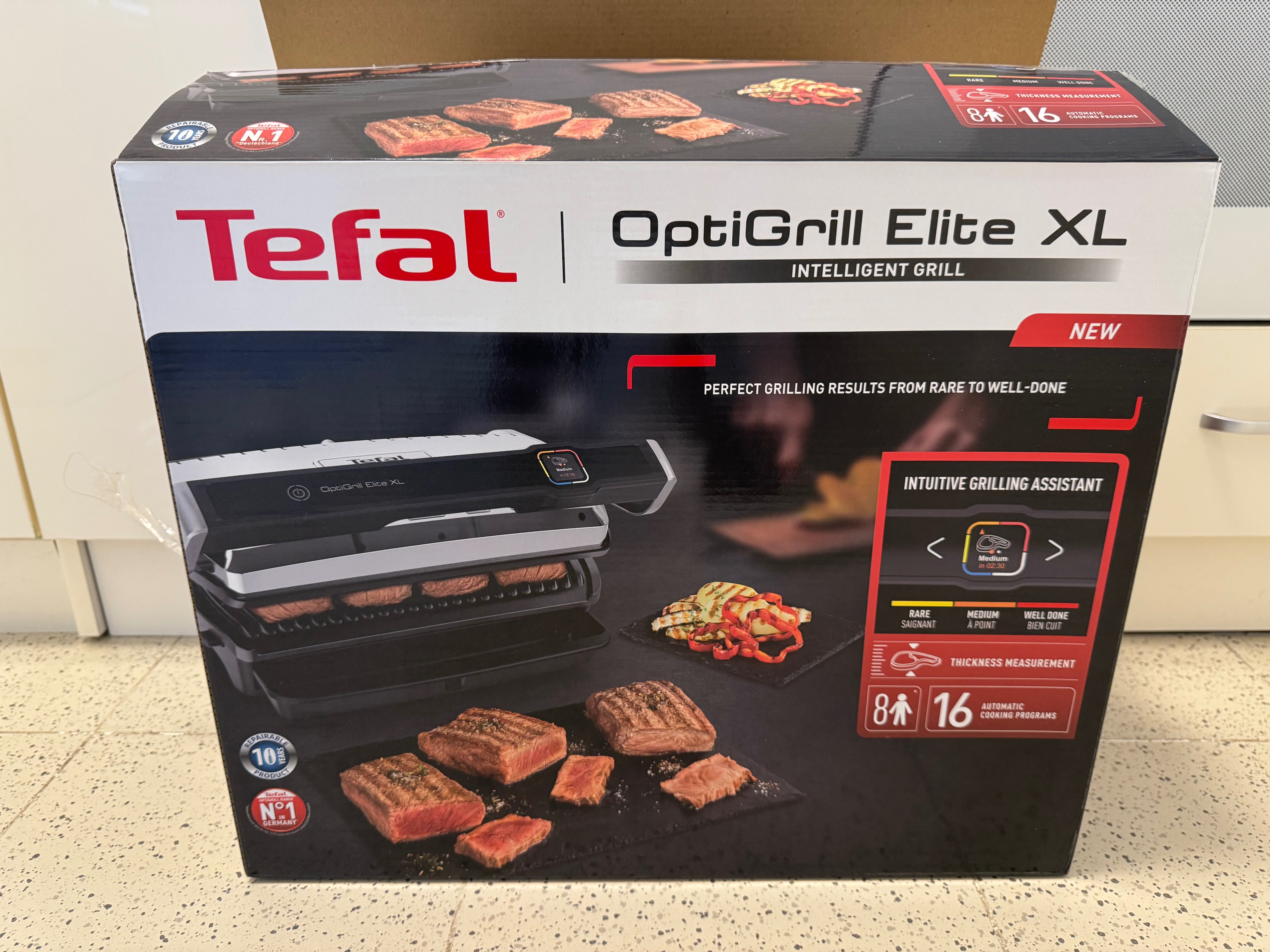 Tefal OptiGrill Elite XL