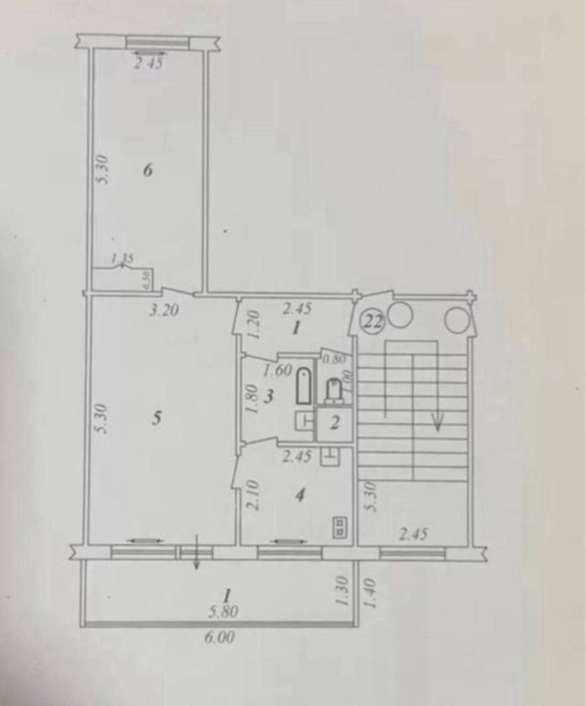 Продается 2 комнатная квартира. Яшнабадский район. Авиасозлар-4.