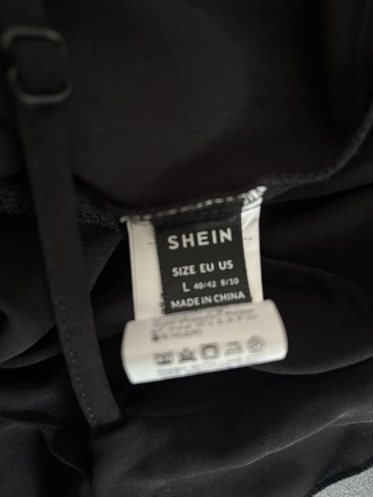 Shein пола букле и топ L