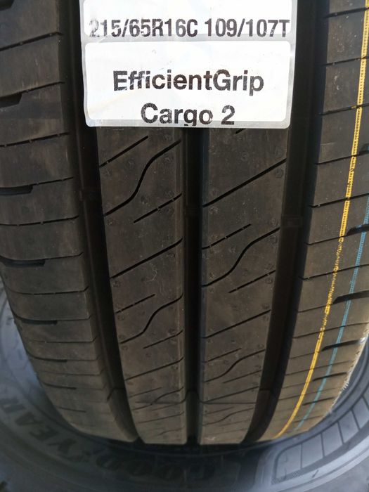 Нови летни бусови гуми 215/65R16C Goodyear EGrip Cargo 2 109T DOT2025
