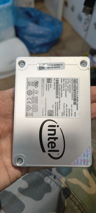 Ssd intel 180 gb
