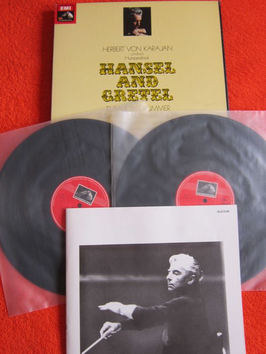 vinil rar Hansel And Gretel - Herbert Von Karajan vinil made in UK