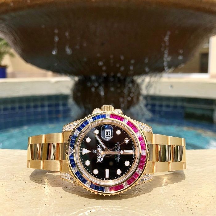 Rolex GMT Master II Sapphire Ruby