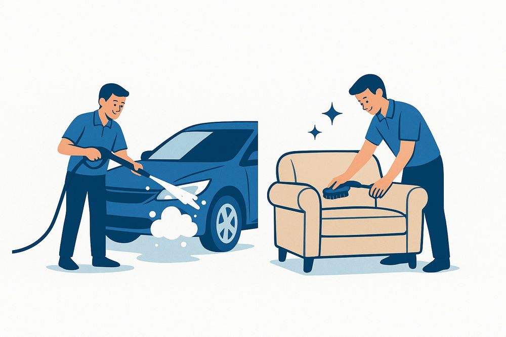 Detailing si curățare Canapele/Tapiterii