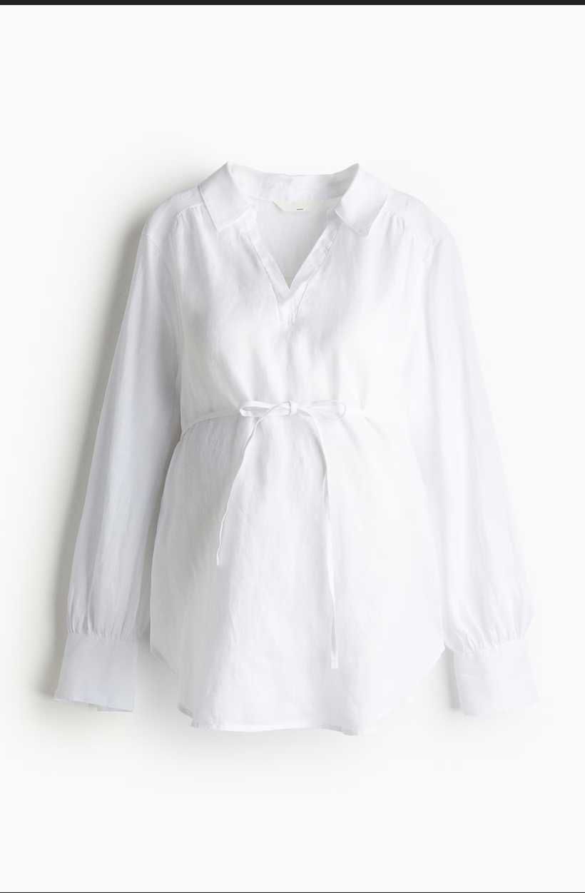 Новые блузки /рубашки хлопок /лен H&M, размер XL (54/60)